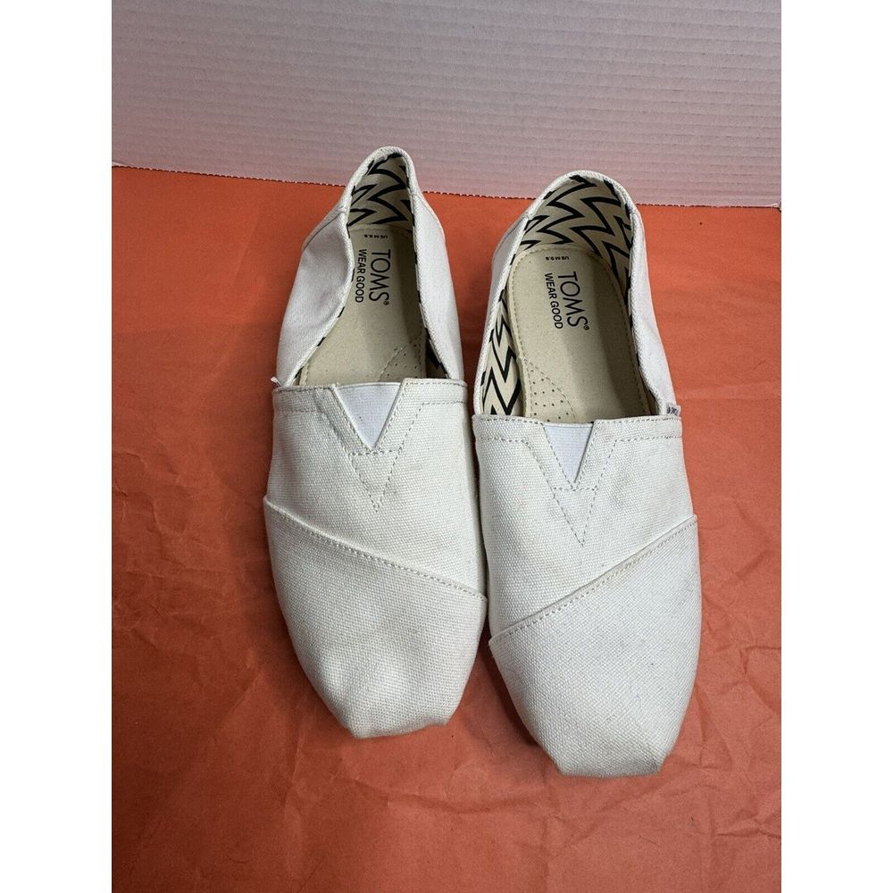 Toms Alpargata Recycled Cotton Canvas Size US M 9.5
